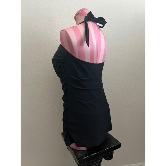 St.Tropez Swimwear Black One Piece Size 14 - Picture 3 of 6